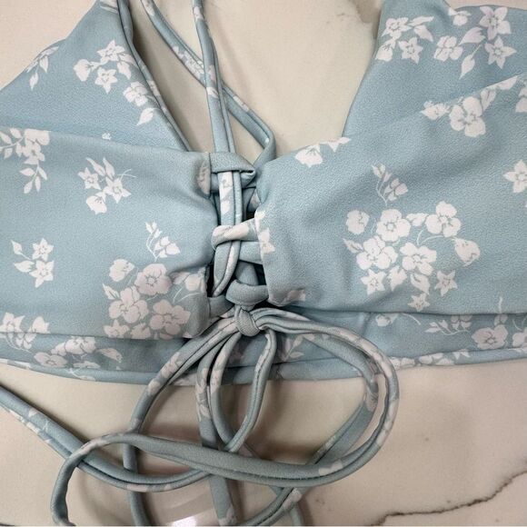 Floral bikini 2 piece swimsuit - Picture 3 of 4